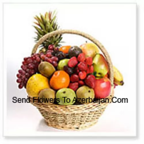 4 Kg (8.8 Lbs) Assorted Fresh Fruit Basket